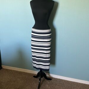 Striped Ralph Lauren Navy skirt